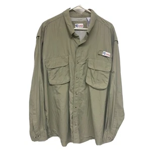 All American Fisherman Vented Fishing Long Sleeve Shirt Men’s XL  - Picture 1 of 4
