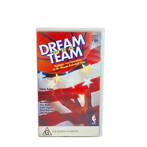 VHS NBA Dream Team Fox Video Release 1992 TESTED Basketball Ultimate Team - Picture 1 of 9