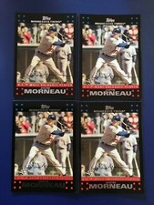 2007 Topps # 323 JUSTIN MORNEAU Lot 4 Minnesota Twins A.L. MVP You get 4 !  