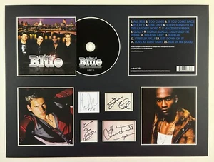BLUE - Signed Autographed - BEST OF - Album Display Deluxe - Picture 1 of 1