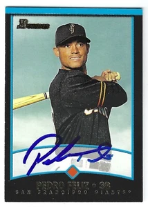 PEDRO FELIZ SAN FRANCISCO GIANTS SIGNED CARD PHILLIES ASTROS ST LOUIS CARDINALS - Picture 1 of 1