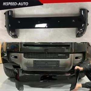 1Pcs Front Bumper Cover Glossy Black Fits for LR Defender 90 110 2020-2022 2025 - Picture 1 of 14