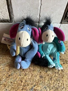 Eeyore 9” Dinosaur And Cupid The Disney Store Beanies - Picture 1 of 7