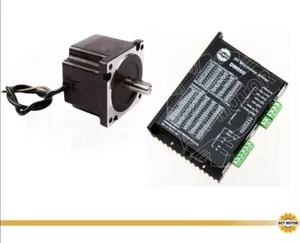 1PC Nema34 Schrittmotor 34H6440-35 66mm 3.2Nm 4A Φ12.7mm Keyway+DM860 CNC - Bild 1 von 12