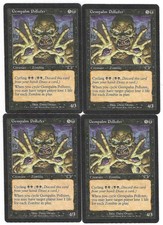 Magic the Gathering MTG Legions Gempalm Polluter Cards by Doug Orizio X4