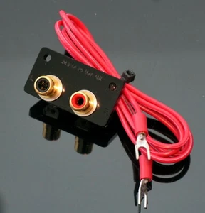 SME 3009 3012 short can tonearms RCA PHONO socket CONVERTER - Picture 1 of 6