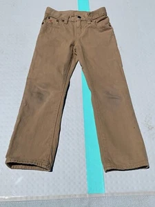 Boy’s Polo Ralph Lauren Slim Tan Beige Jeans 5 - Picture 1 of 5