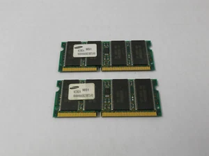 128 MB SODimm PC 66 Ram (2x64MB) Samsung Rare Vintage - Photo 1/1