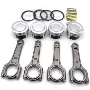 G4KF G4KH 8.5:1 Forged Pistons & Conrods Kit For Hyundai Genesis Coupe 2.0T - Bild 1 von 21