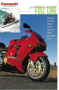 Motorcycle Brochure - Kawasaki - Product Line Overview incl Jet Ski 2002 (D1016) - Picture 1 of 1