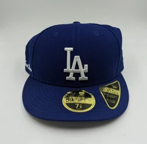 Aime Leon Dore ALD New Era Dodgers Hat Blue New 7 1/8 - Picture 1 of 6