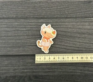 Animal Crossing | Adesivo Rhino Villager Decalcomania | Ottimo per bottiglie, computer portatili ecc - Foto 1 di 4