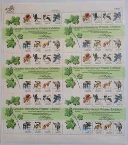 #1757 Capex '78 CANADIAN INTERNATIONAL PHILATELIC EXHIBITION sheet of 48 13 cent - Picture 1 of 1