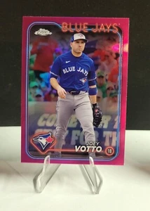 2024 Topps Chrome - Pink Refractor #171 Joey Votto Toronto Blue Jays - Picture 1 of 2
