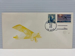 US Air Mail First Flight "Spirit of St. Louis" Missouri FDC (1978) - Picture 1 of 2