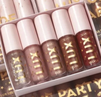 NEW Colourpop LUX OF THE PARTY Lux Lip Vault Kit 5 Piece Set - Image 1 of 3