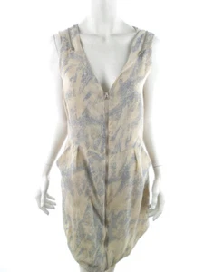 Vero moda T. 40 Beige Lunghezza al ginocchio Vestito estivo Senza maniche - Foto 1 di 5