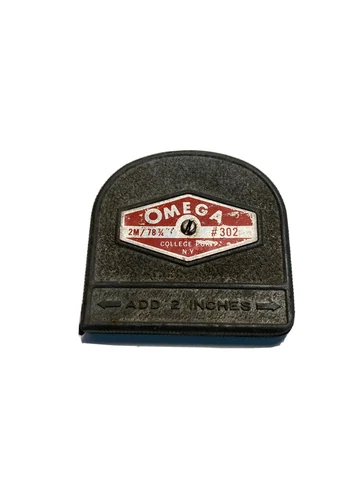Antique Omega Tape Measure Cover