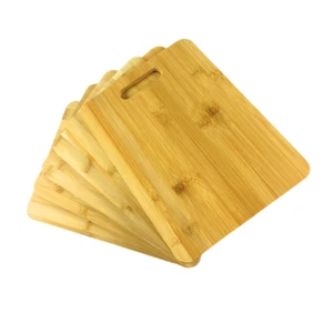 Vassoio da portata in bambù 6 pezzi, 12X9", piatto per salumi, tagliere - Foto 1 di 9
