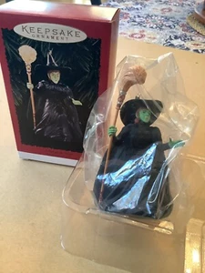 Hallmark Mago di Oz ricordo ornamento strega malvagia del West in scatola 1996 - Foto 1 di 8