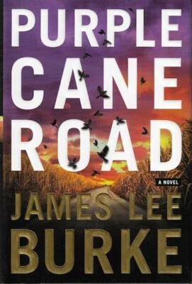 Purple Cane Road, Large Print by James Lee Burke SIGNED First Edition - Image 1 of 2