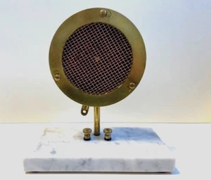 Rare & Ancien Microphone de la Télégraphie Militaire F. DUCRETET & E. ROGER TSF - Picture 1 of 14
