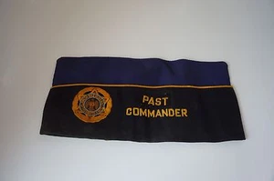 MILITARY CAP: KINGS COUNTY COUNCIL JEWISH WAR VETERAN "PAST COMMANDER" - Picture 1 of 2