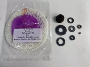 Vapalux Bialaddin Kit Servizio Rondelle Lampade Guarnizioni con Mantello V42 1 - 10 Lampade - Foto 1 di 32