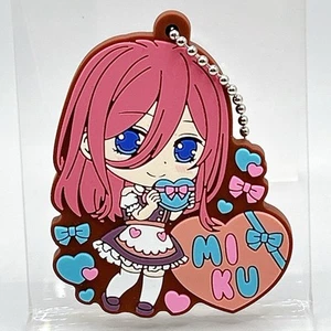 The Quintessential Quintuplets Miku Maid Delantal Mascota Llavero Gashapon Japón - Imagen 1 de 10