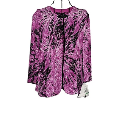 Alex Evenings Brillo Fuscia Encogerse de hombros nuevo con etiquetas Talla Grande Fiesta Brillo Bonito Foto 1 de 4