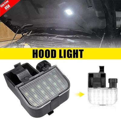 For GMC Envoy XL Yukon XL Savana Sierra 1500 2500 3500 White LED Under Hood Lamp — 第 1/4 张图片