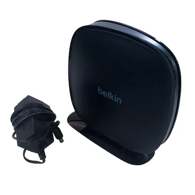 Belkin N450 F9K1105V3 Wireless Router 4-Port Dual Band Wi-Fi - Tested Working - Image 1 of 4