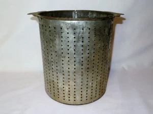 ENTERPRISE 8 QT PANIER TAMIS SAUCISSE SAINDOUX VIN FRUITS PRESSE CIDRE - Photo 1/8