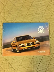 Volvo S60 2001 01 dueños guía manual libro del dueño - Imagen 1 de 3