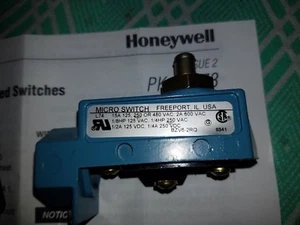 MICRO INTERRUPTOR BZV6-2RQ (PK 88173) - Imagen 1 de 3