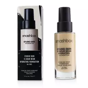 Smashbox Studio Skin 24 Hour Wear Hydrating Foundation - 0.2 (Very Fair w/ Wa... - Picture 1 of 5