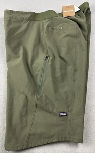 PATAGONIA Men’s Landfarer Bike Shorts Basin Green 40+ UPF W36 L11.5 NWT - Picture 1 of 10