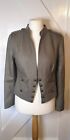 Whistles Camille Military Linen Blend  Jacket Size 10