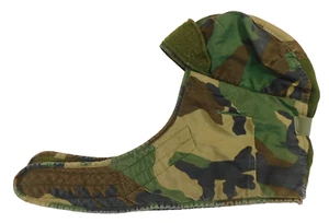 Gorra Clima Frío 7 BDU Woodland Sombrero Aislado Ejército de Estados Unidos Camuflaje Forro Clase 2 - Imagen 1 de 7