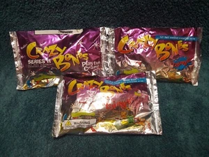 All 3 DIFFERENT GoGo CRAZY BONES "THINGS" VERSION SEALED FOIL PACKS~SEE PICS - Picture 1 of 5