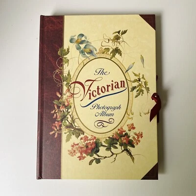 "Álbum de fotos victoriano The Victorian 1996 de colección tamaño 8,25 x 11,5"" tapa dura nuevo sin etiquetas" Foto 1 de 4
