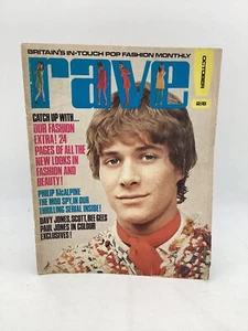 Vintage RAVE Magazine OCTOBER 1967 Paul Jones Ringo Bee Gees Fashion Extra 144 - Picture 1 of 7
