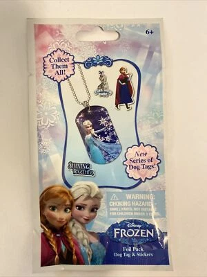 Disney Frozen Foil Pack Etiqueta de Perro y Pegatinas, Colecciona Todas Foto 1 de 2