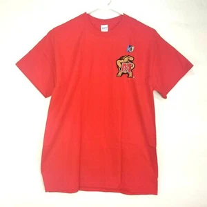 Maryland Terrapins Unisex Stripe Nation Short Sleeve Shirt Red Large - Picture 1 of 4