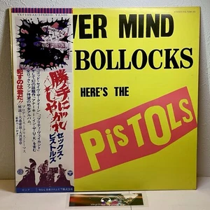 Sex Pistols – Never Mind The Bollocks Here's The Sex Pistols/LP 1977 w/OBI Japan - Picture 1 of 14