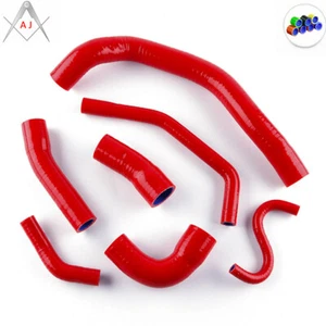 Kit de mangueras de refrigerante de radiador de silicona rojo para YAMAHA YZF -R1 YZF R1 2002-2003 - Imagen 1 de 3