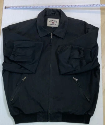 Cutter & Buck Mens Bomber Jacket Large Polyester/cotton/nylon Blend - Image 1 of 4