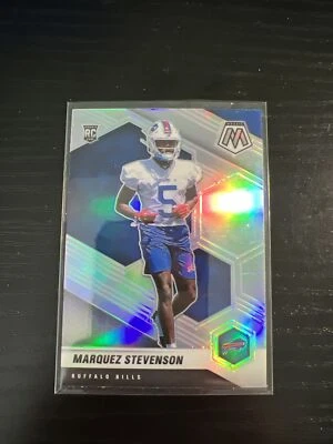 2021 Panini Mosaic Silver Prizm Marquez Stevenson RC #390 - Image 1 of 2