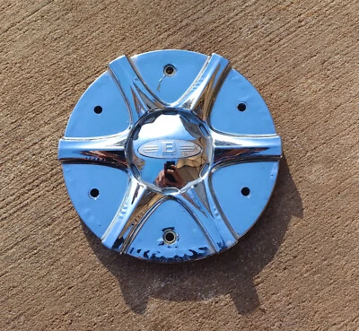 Baccarat custom wheel center cap, chrome, part number SC-120, LG0512-74 01 Foto 1 de 3