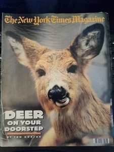 New York Times Magazine Apr 28 1991 Deer on Your Doorstep Tom Horton B57:6233 - Imagen 1 de 8
